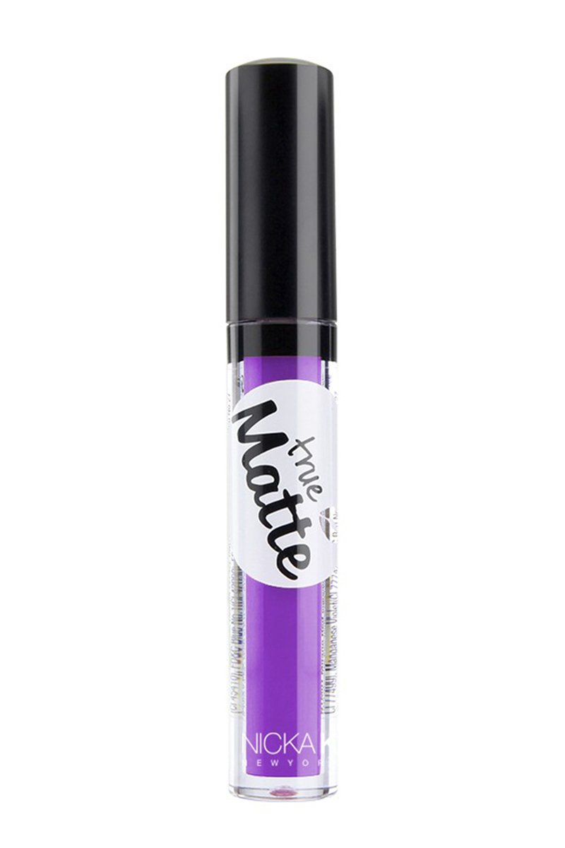 Amazon.com : Nicka K True Matte Lip Color - NTM14 Vivid Violet